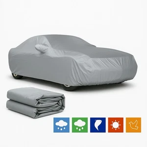 Telo Copri Auto Copriauto Impermeabile Proteggi Sole Pioggia Grandine Taglia M - Imagen 1 de 1