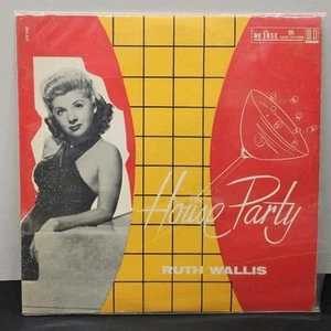 Ruth Wallis House Party LP King DeLuxe 395-507 Mono 1956 Deep Groove - Picture 1 of 8