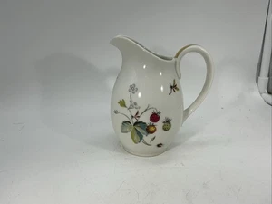 Royal Worcester Made In England Mini Pitcher With Strawberries - Picture 1 of 4
