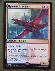MTG 1x Hypersonic Dragon, NM, Ravnica: Clue, Flying Sorcery Spells Flash Izzet  - Picture 1 of 1