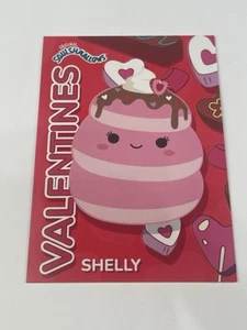 Panini Squishmallows Shelly  #10 Valentines Holo Foil Series 1 Base - Picture 1 of 2