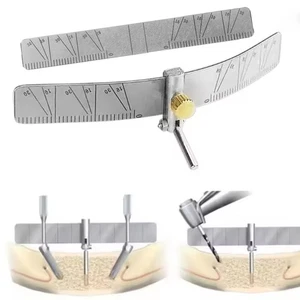 Localizador de posicionamiento quirúrgico dental guía de localización de implantes conjunto de medidores de regla de ángulo - Imagen 1 de 10