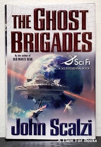 The Ghost Brigades: Old Man's War vol. 2 by John Scalzi - Signed 1st Hb Edn - Picture 1 of 6