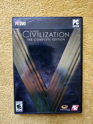 Sid Meier's Civilization V: The Complete Edition (PC, 2014) Game & Manual ONLY  - Image 1 of 4