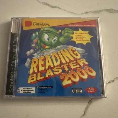 Reading Blaster 2000 ages 6-9 Windows & Mac CD-ROM - Image 1 of 4