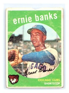 Ernie Banks 1959 Topps #350 - Imagen 1 de 2