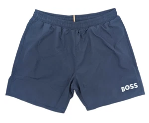 Hugo Boss Dolphin Swim Shorts Mens Navy Blue Size M L XL XXL - Picture 1 of 6