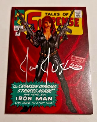 2016 Marvel Masterpieces What If? Autograph #63 Black-Widow 8/10 - Image 1 of 3