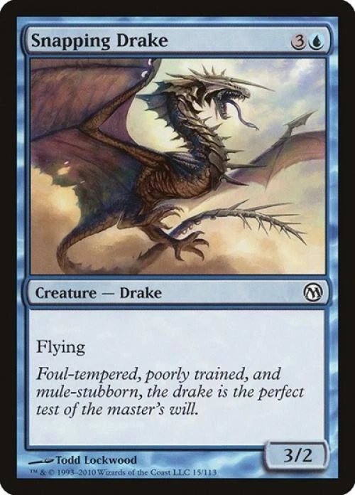 Snapping Drake - Light Play MTG Duels of the Planeswalkers - Image 1 of 1