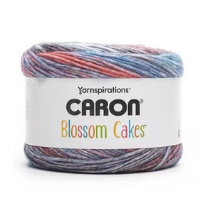 Caron Blossom Cakes yarn  BLUE GERANIUM - Picture 1 of 2