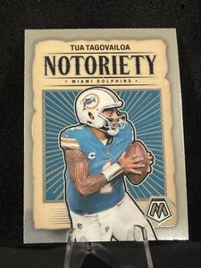 2024 Panini Mosaic Notoriety #6 Tua Tagovailoa Insert - Dolphins - Picture 1 of 1