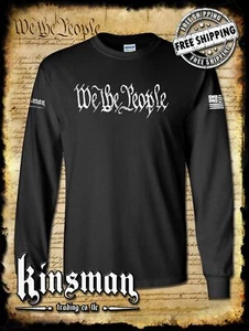 We The People 2nd Amendment Long Sleeve T-Shirt - Picture 1 of 3
