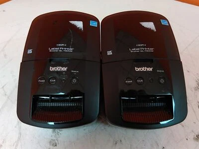 Defective Lot of 2 Brother QL-720NW Thermal Label Printer Bad Printhead AS-IS - Image 1 of 4