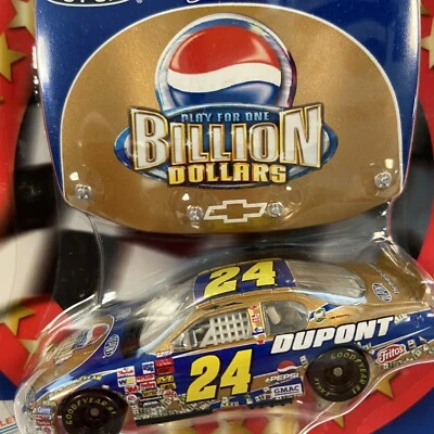 Jeff Gordon #24 Pepsi Billion Dollars 2003 NASCAR Winners Circle 1:64 Diecast - Image 1 of 4