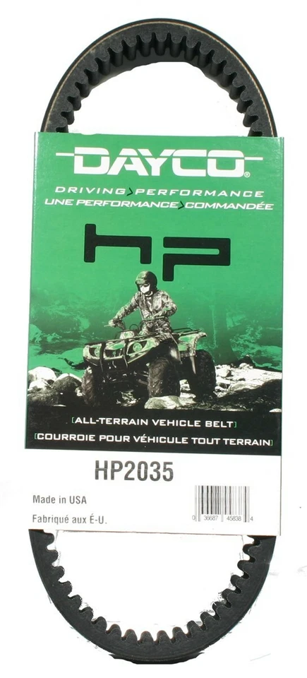 Correa de transmisión Dayco Performance para John Deere Buck 500 Auto Foto 1 de 1