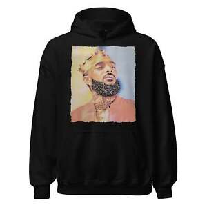 R.I.P Hoodie Hussle Ermias with a Crown Top Koala Heavyweight Pullover