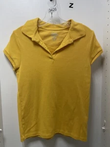 IZOD Approved School wear Yellow Polo Tee Size Large - Picture 1 of 3