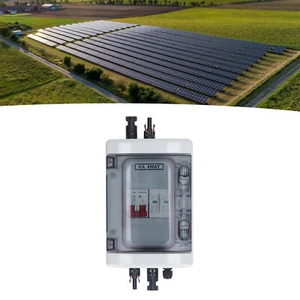 PV Combiner Box Solar Photovoltaic Combiner Box With 32A Circuit Breaker. - Picture 1 of 24
