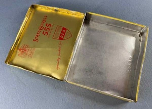 BEA VINTAGE STATE EXPRESS CIGARETTES 210 PICCADILLY LONDON 555 TIN - Picture 1 of 4