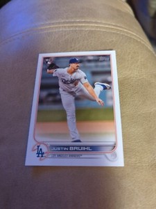 Justin Bruihl Rookie 2022 Topps Los Angeles Dodgers #658
