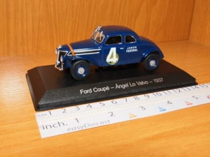 FORD COUPE 1:43 ANGEL LO VALVO 1937 TURISMO CARRETERA TC#4 JABON FEDERAL - Foto 1 di 1