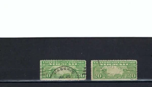TWO MAIL.- MAP. {2} position perf. U.S. 1926 - Picture 1 of 1