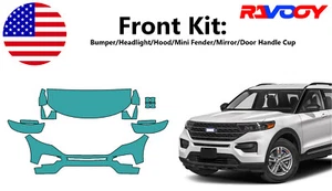 For Ford Explorer XLT 2020-2024 Full Front Paint Protection Film PreCut Kit PPF - Picture 1 of 7