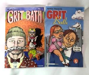 Grit Bath #1 and #2 * Renée French's * Fantagraphic Books * for Mature Readers - Picture 1 of 4