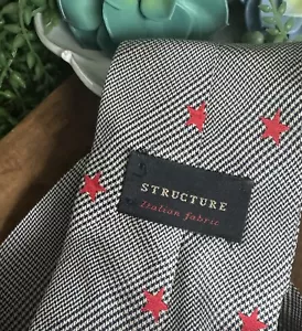 Structure silk tie 100% silk tie - Picture 1 of 6