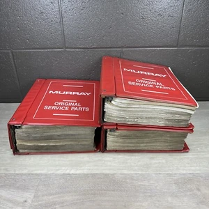 MURRAY ILLUSTRATED SERVICE PARTS MANUALS 1974 to 1998 MOWERS TRACTORS TILLERS - Picture 1 of 21
