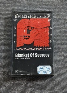 Blanket Of Secrecy - Ears Have Walls (1982 Cassette) Rare 80s Synth Pop - Sealed - Picture 1 of 5