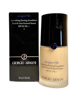 GIORGIO ARMANI Designer Lift Smoothing Firming Foundation SPF 20 # 4 NIB - Picture 1 of 1