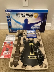Guitar Hero Live Bundle para PS4 - ¡Guitarra completa, dongle y juego! - Imagen 1 de 9