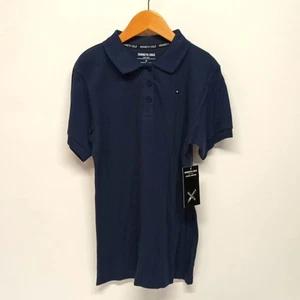 NWT Kenneth Cole| Polo shirt school uniform girls Sz 12 3 bottoms Navy B shirts - Picture 1 of 8