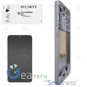 DISPLAY LCD SAMSUNG GALAXY S25 PLUS S936 FRAME ORIGINALE SERVICE PACK ICY BLUE  - Picture 1 of 3