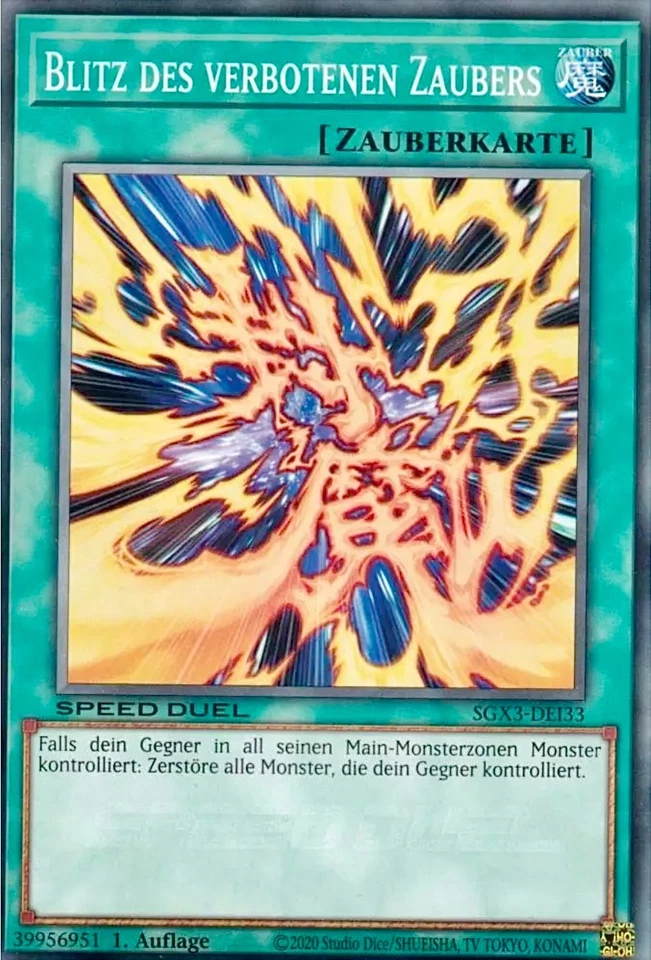 Yu-Gi-Oh! Speed Duel GX: Duelists of Shadows SGX3-DE Einzelkarten zur Auswahl - Bild 1 von 1