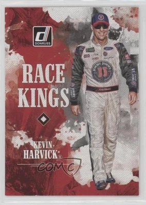 2019 Panini Donruss NASCAR Race Kings Kevin Harvick #4 - Image 1 of 2
