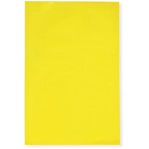 Plymor 4" x 6", Yellow 2 Mil Flat Open Plastic Poly Bags - Picture 1 of 4