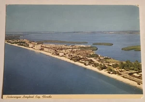 Vintage Unused 6x4 Postcard Longboat Key Florida Sarasota Bay FL 021 - Picture 1 of 3