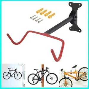 SUPPORTO PORTABICI PORTA BICI STAFFA APPENDI BICICLETTA A PARETE DA MURO STAND - Foto 1 di 5