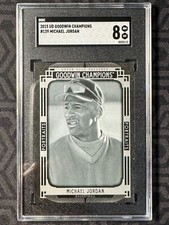 2015 Upper Deck Goodwin Champions Black and White Portraits Michael Jordan SGC 8
