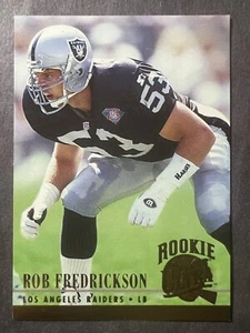 1994 Fleet Ultra Rookie Rob Fredrickson Los Angeles Raiders RC #50 - Bild 1 von 2