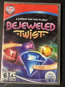 Bejeweled Twist & Insaniquarium 2008 PopCap Games PC CD-ROM Windows Puzzle Game - Picture 1 of 4