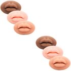 6 Pcs Silicone Lip Mask Tattoo Practice Lips Skin for Tattooing