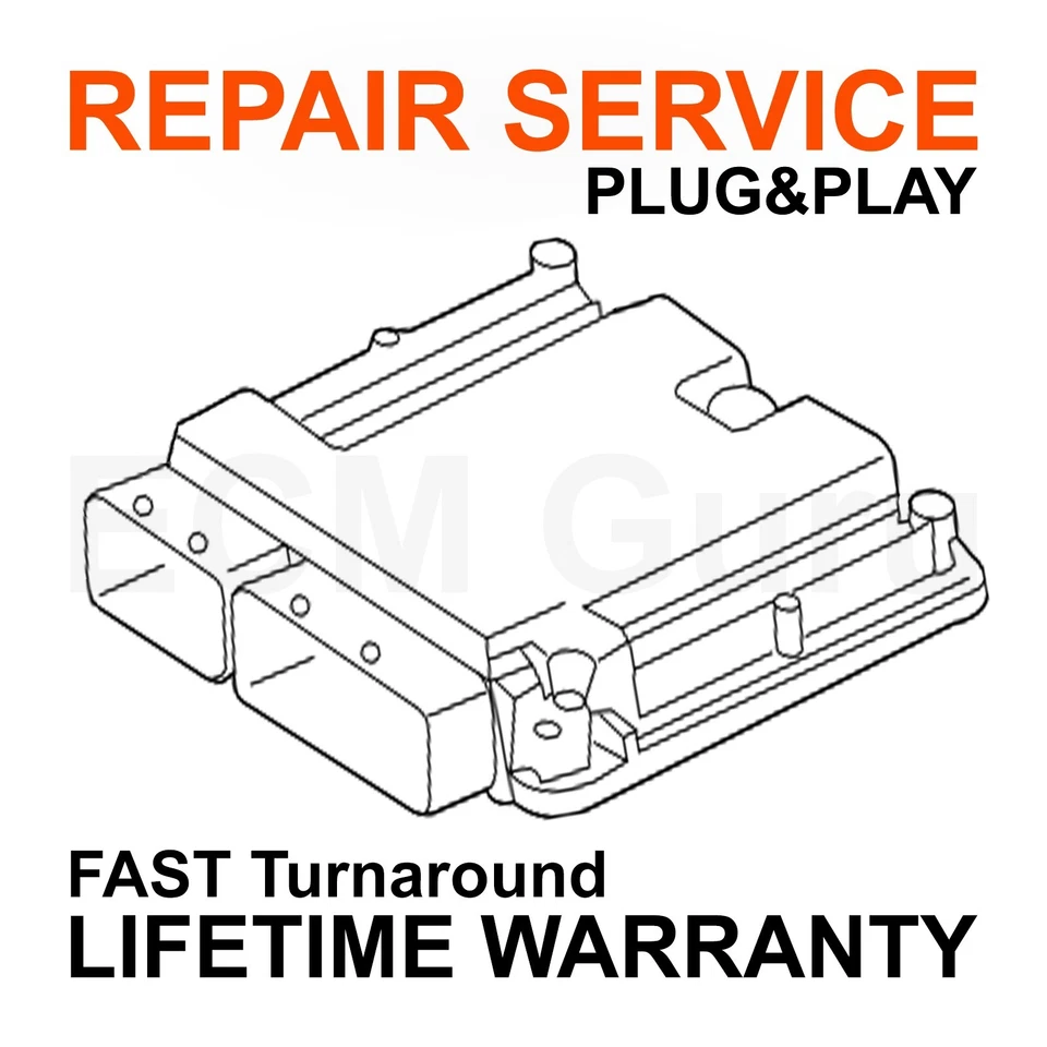 Porsche Mail-in REPAIR SERVICE Engine Computer ECM PCM ECU Repair & Return Foto 1 de 1