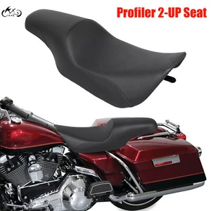 Low-Profile Rider Passenger Seat For Harley Road King Police EFI FLHPI FLHR FLHX - Picture 1 of 18