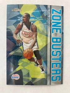2002-03 Topps Chrome Zone Busters #ZB14 Elton Brand Clippers - Picture 1 of 2
