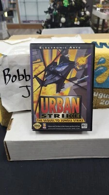 URBAN STRIKE SEGA GENESIS VIDEO GAME IN CASE NO MANUAL - Image 1 of 4