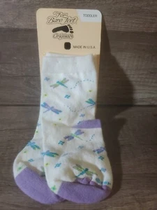 Dragon Fly Print Socks Size Toddler 3-8 NEW  - Picture 1 of 2