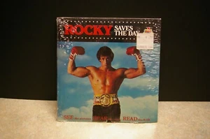 NEW VINTAGE 1984 ROCKY SAVES THE DAY KID STUFF FACTORY SEALED RECORD BOOK - Picture 1 of 12